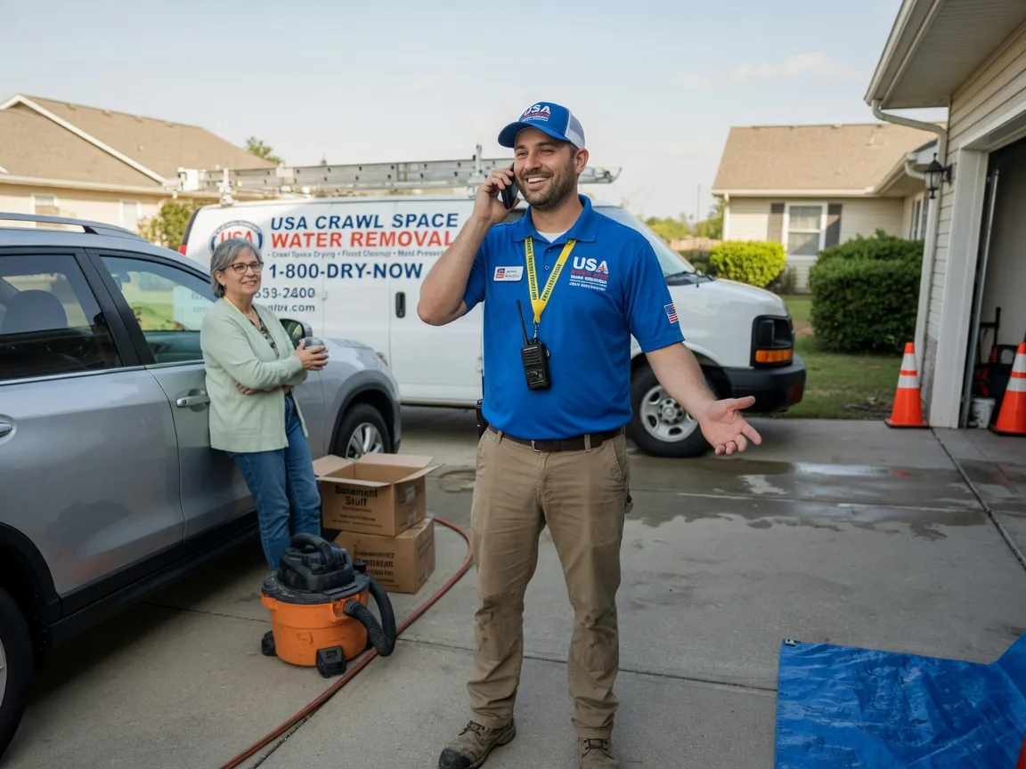 Crawl Space Water Removal Jber, AK FAQs